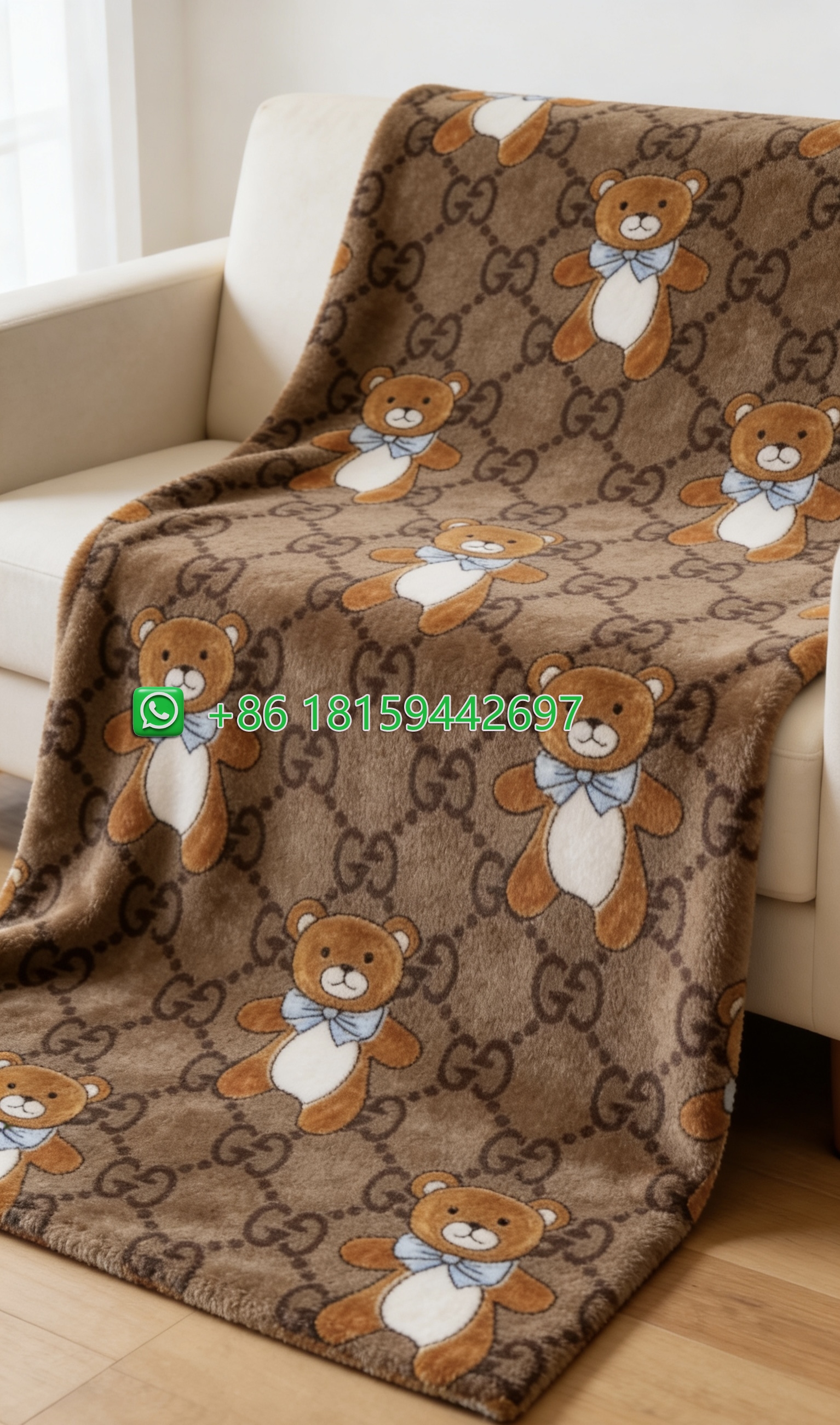 Gucci Throw Blankets